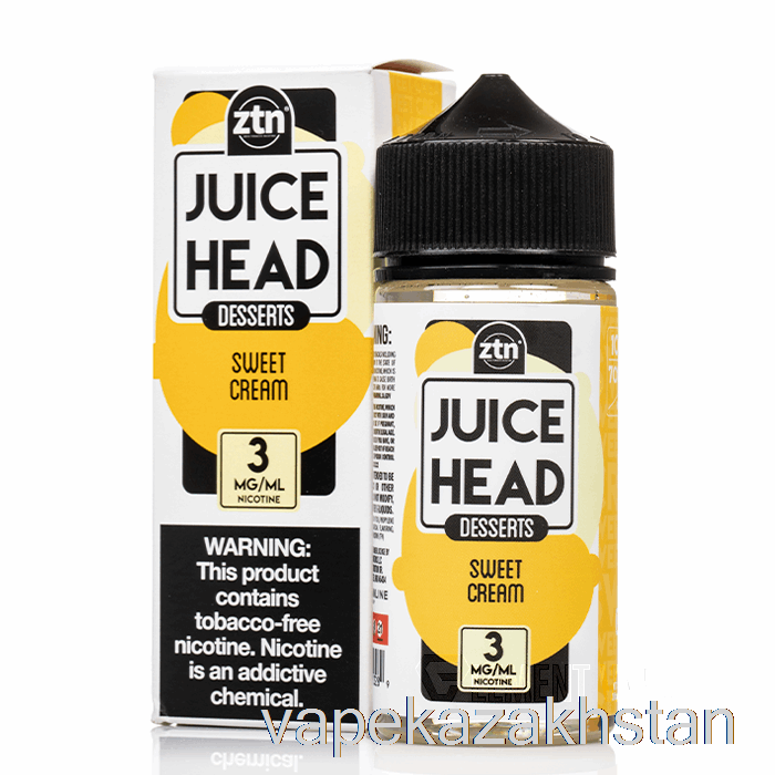 Vape Smoke Sweet Cream - Juice Head - 100mL 3mg